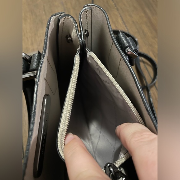 Michael Kors Adele Leather Satchel - Picture 8 of 14